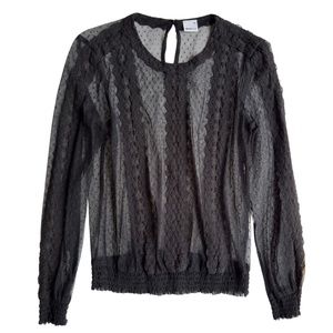 Gina Tricot Sheer Blouse